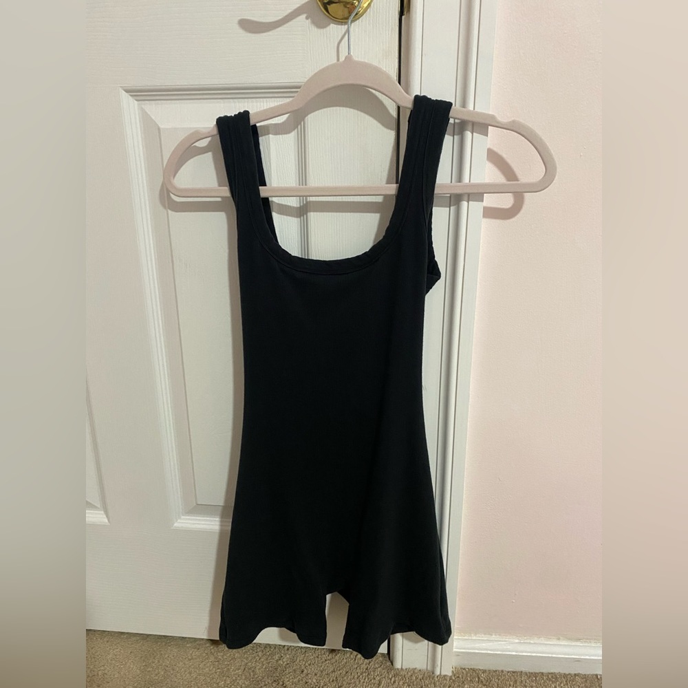 SKIMS Cotton Rib onsie in black
